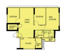 Blk 365C Hougang Meadow (Hougang), HDB 4 Rooms #587065821